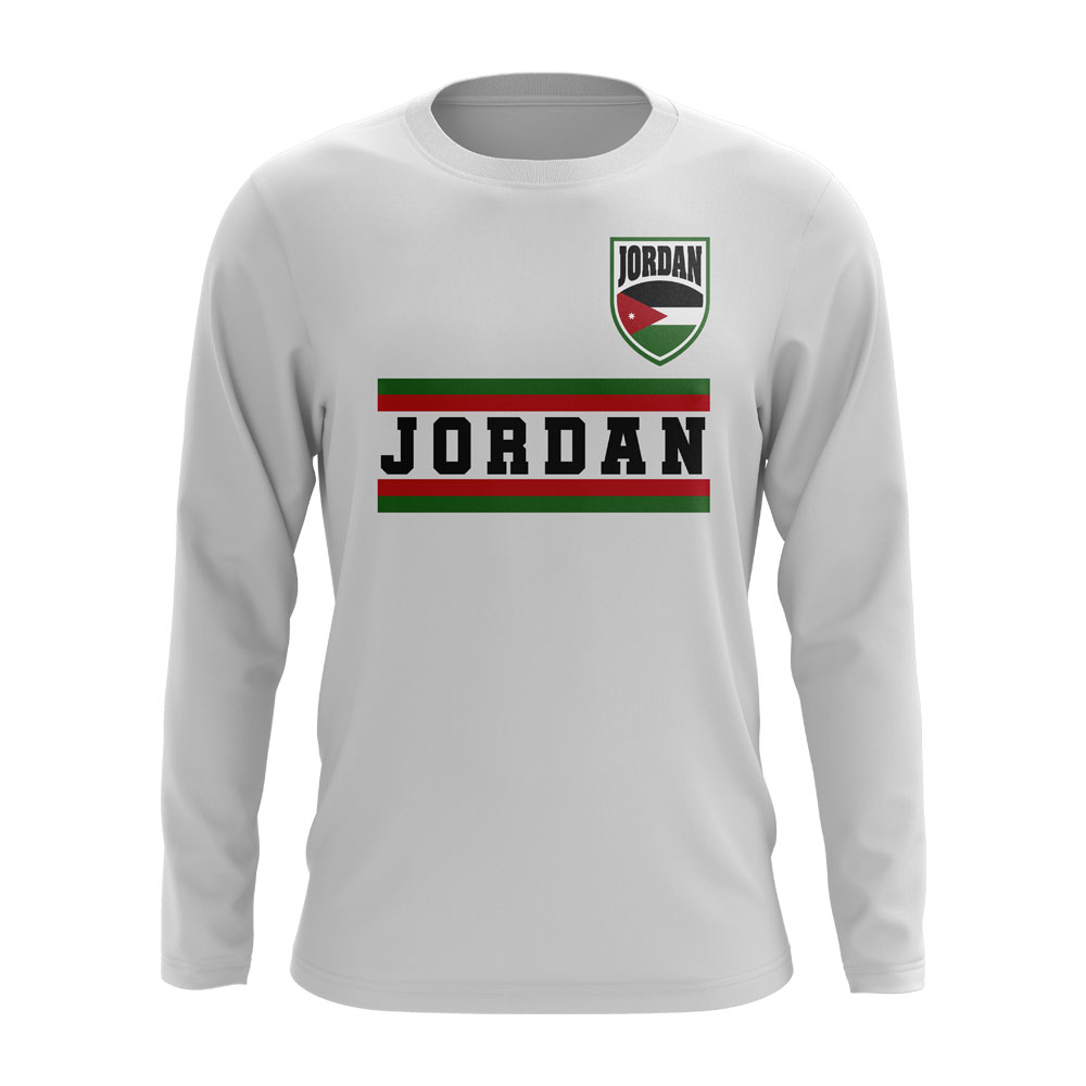 Jordan Core Football Country Long Sleeve T-Shirt (White)