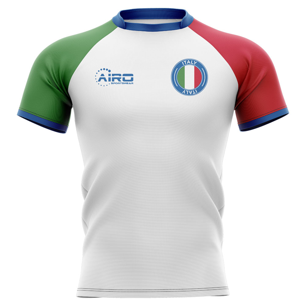 Italy 2019-2020 Flag Concept Rugby Shirt