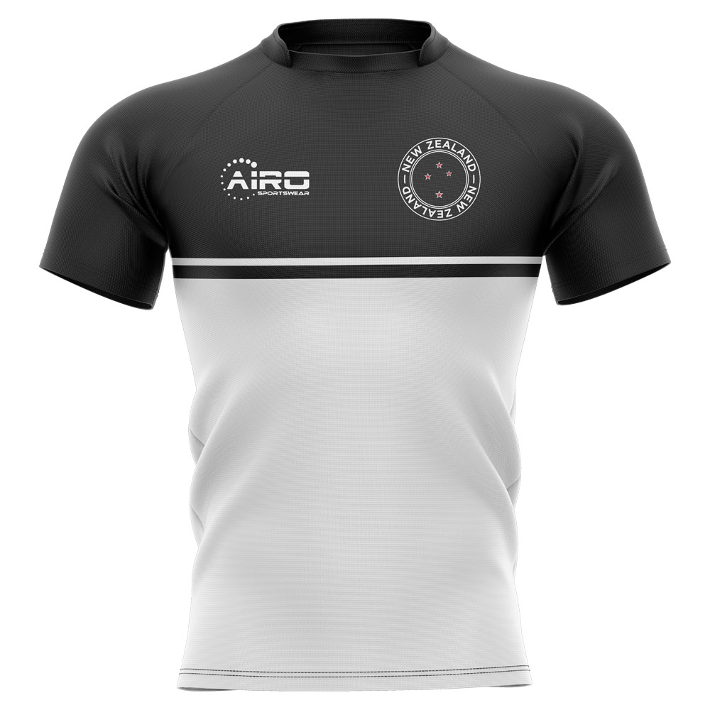 New Zealand 2019-2020 Training Concept Rugby Shirt - Adult Long Sleeve