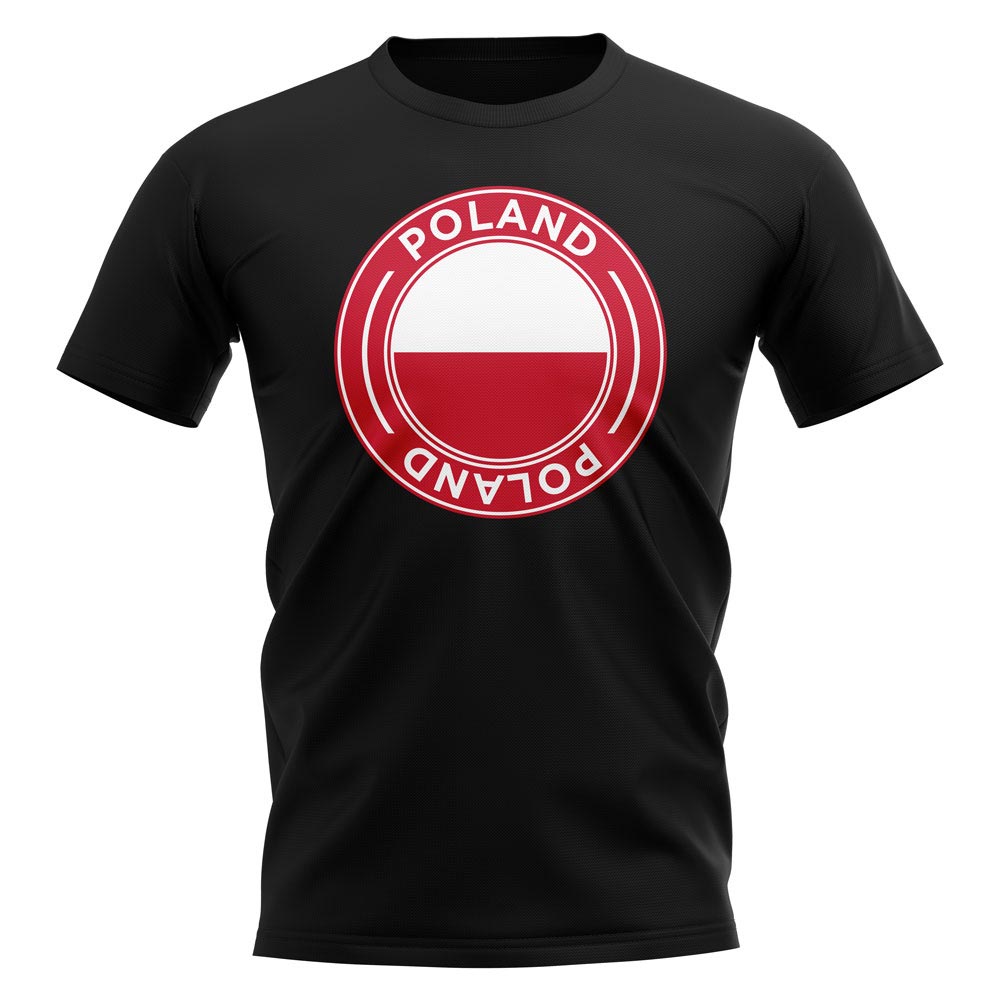 Poland Football Badge T-Shirt (Red)