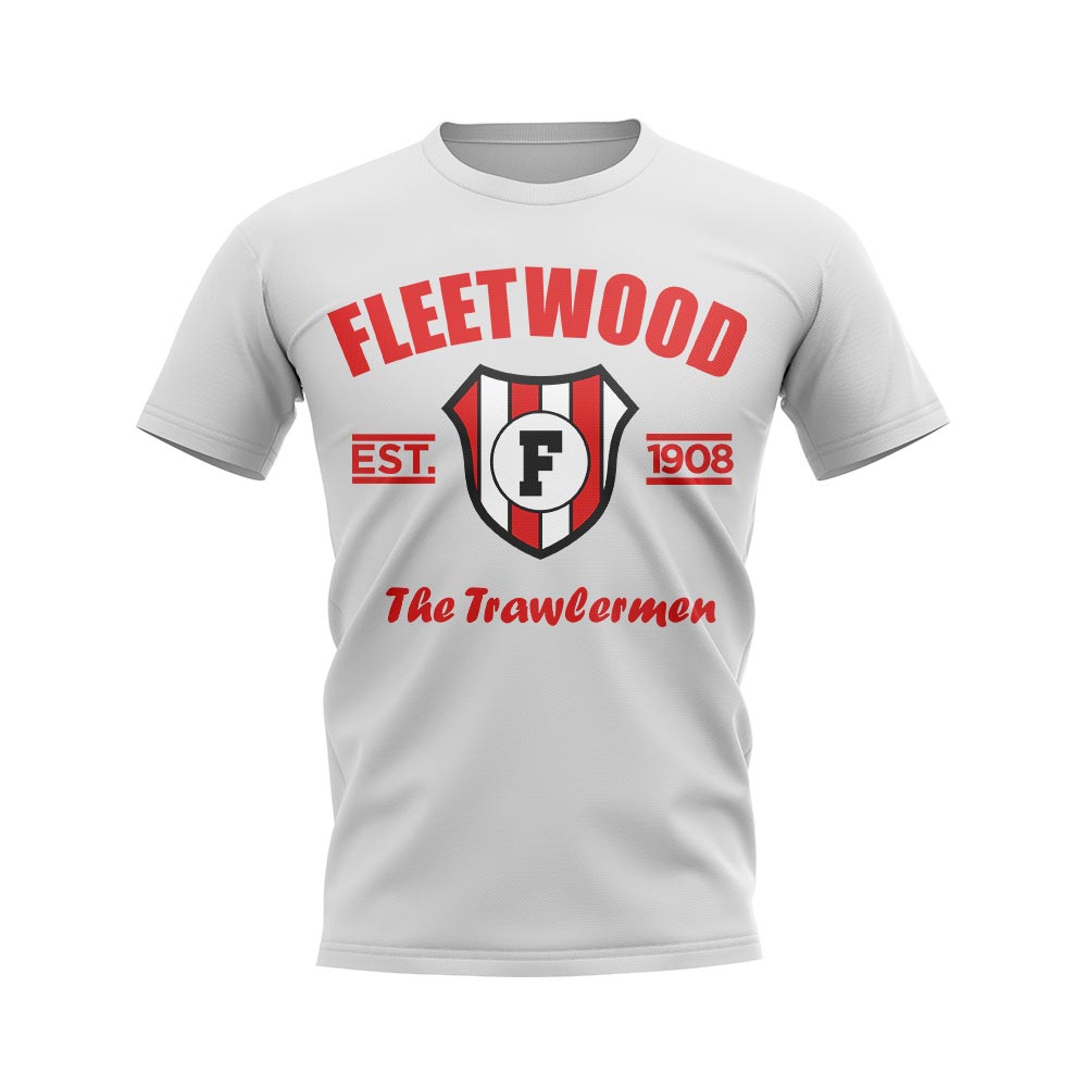 Fleetwood Established Football T-Shirt (White)