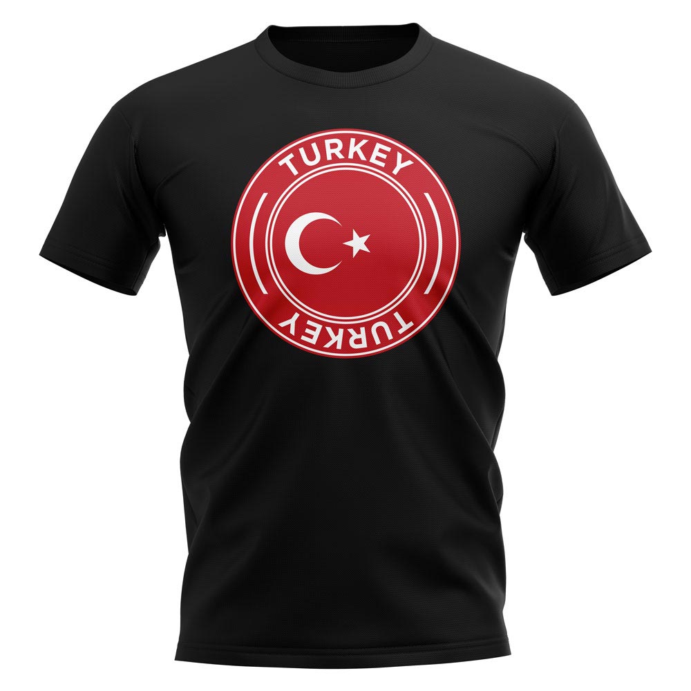 Turkey Football Badge T-Shirt (Black)