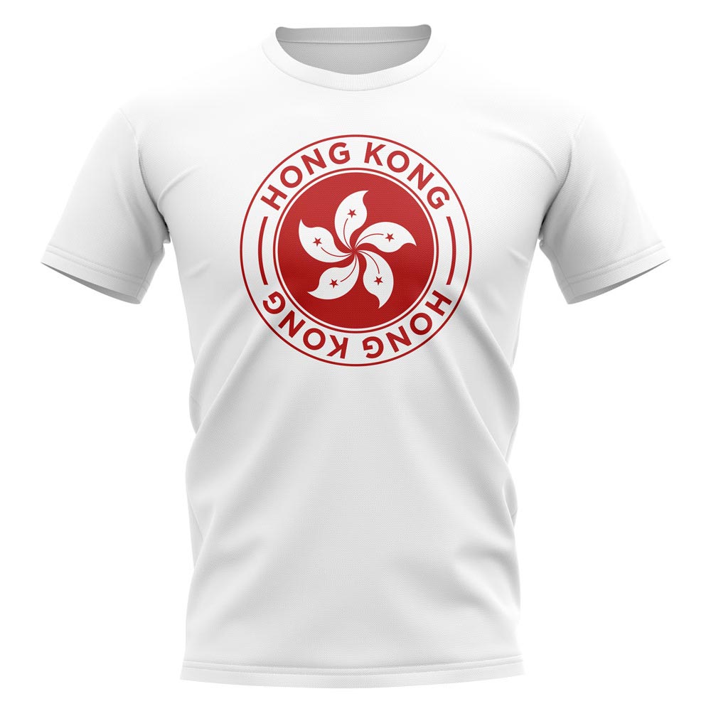 Hong Kong Football Badge T-Shirt (White)