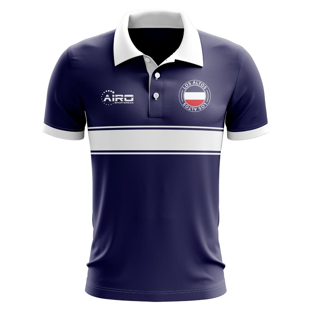 Los Altos Concept Stripe Polo Shirt (Navy) (Kids)