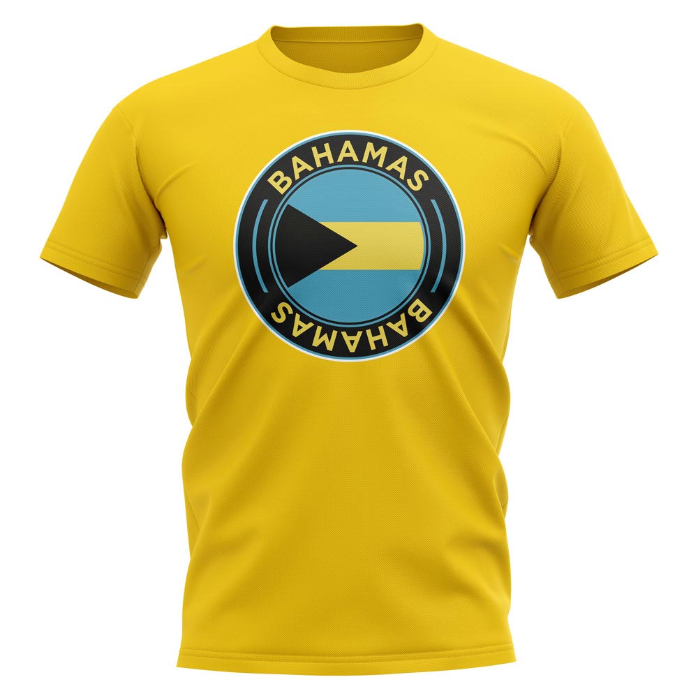 Bahamas Football Badge T-Shirt (Yellow)