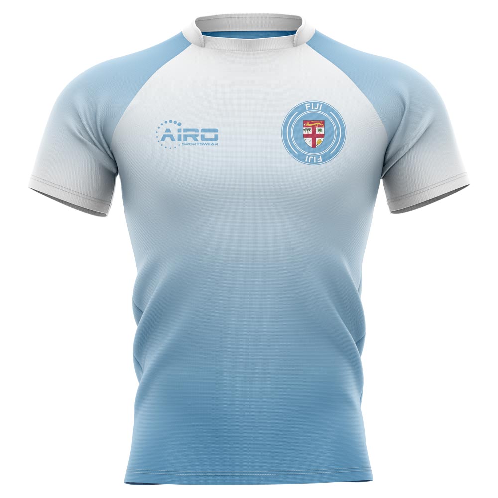 2025-2026 Fiji Home Concept Rugby Shirt - Kids (Long Sleeve)