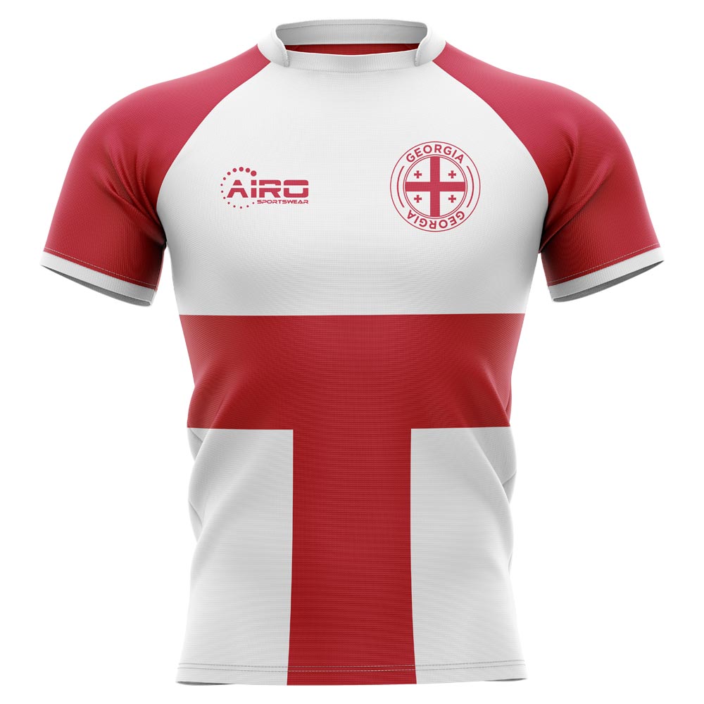 Georgia 2019-2020 Flag Concept Rugby Shirt