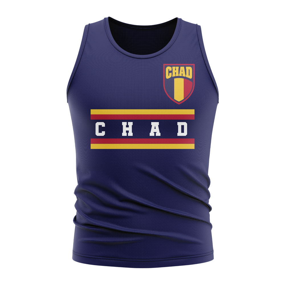 Chad Core Football Country Sleeveless Tee (Navy)