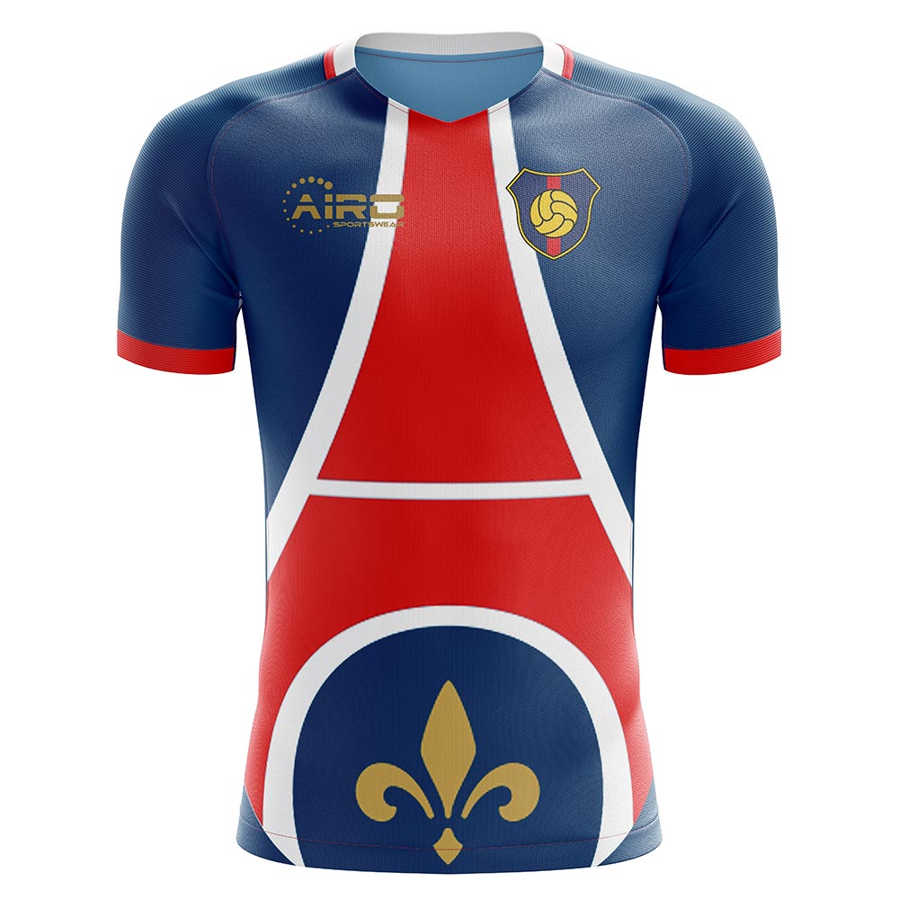2025-2026 Paris Home Concept Football Shirt - Adult Long Sleeve