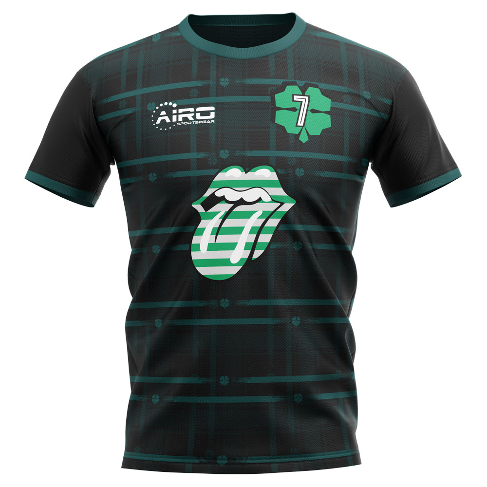 2025-2026 Celtic Henrik Larsson Concept Football Shirt - Womens