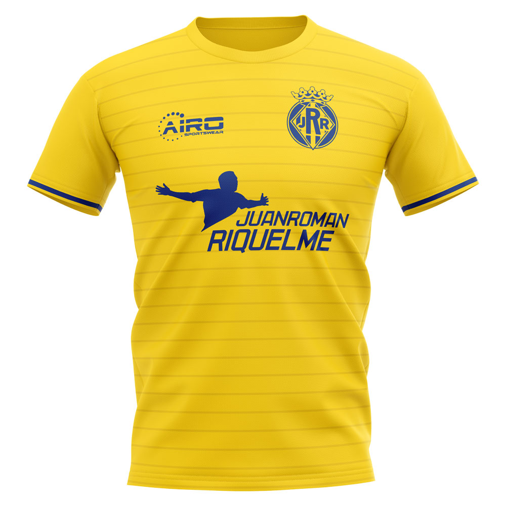 Villarreal 2019-2020 Juan Roman Riquelme Concept Shirt - Kids (Long Sleeve)