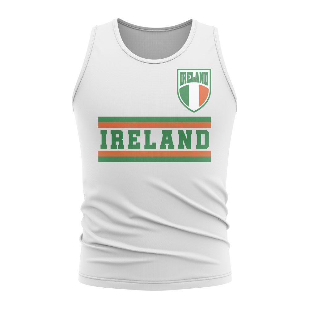 Ireland Core Football Country Sleeveless Tee (White)