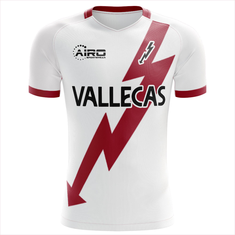 Rayo Vallecano 2019-2020 Home Concept Shirt - Little Boys