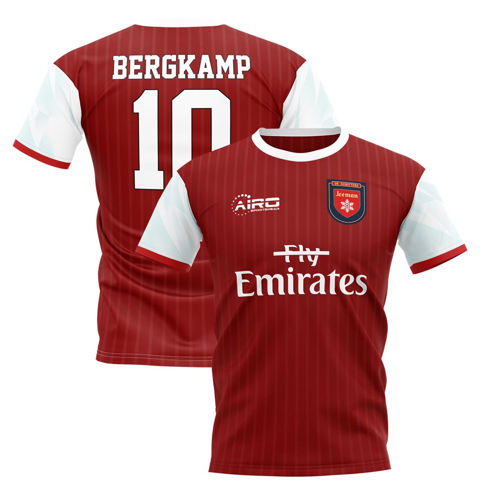 Dennis Bergkamp 2019-2020 Home Concept Shirt - Kids (Long Sleeve)