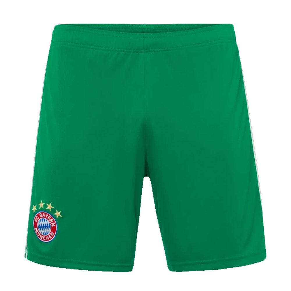 Bayern Munich 2019-2020 Home Goalkeeper Shorts (Green) - Kids