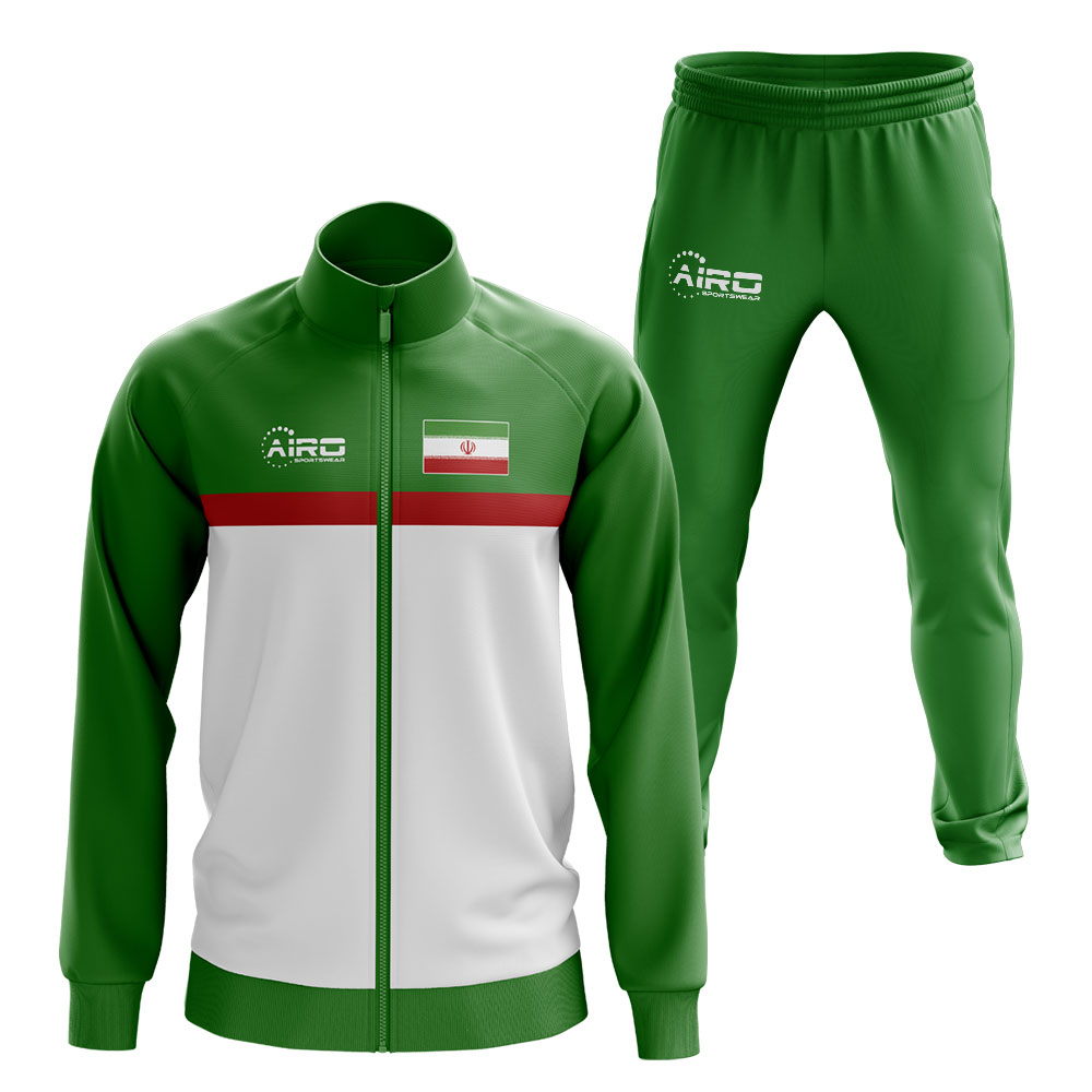 Iran Concept Football Tracksuit (Green)