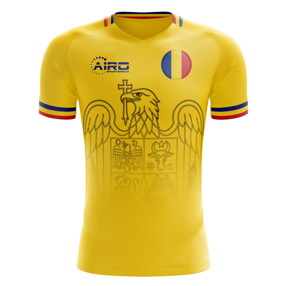 Romania 2019-2020 Home Concept Shirt - Adult Long Sleeve