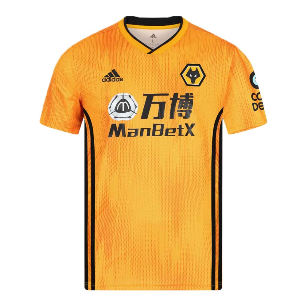 Wolves 2019-2020 Home Football Shirt