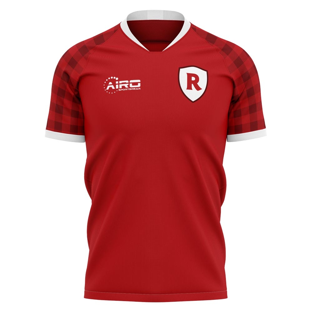 Stade Reims 2019-2020 Home Concept Shirt - Kids (Long Sleeve)