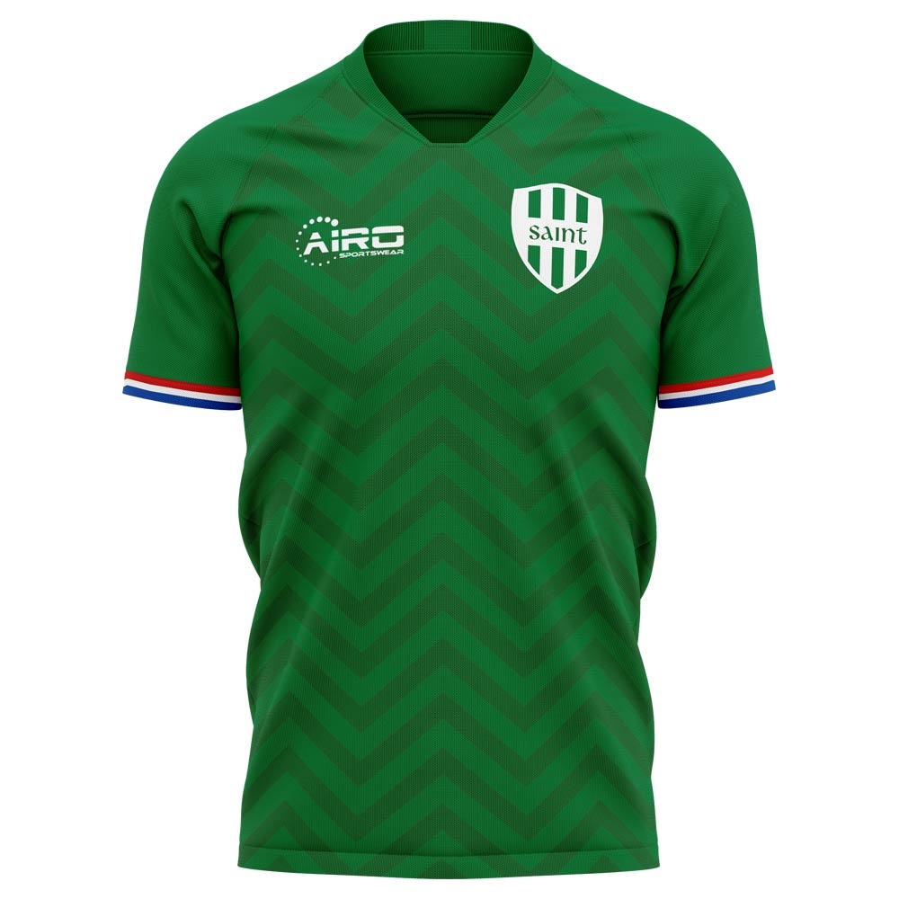 Saint Etienne 2019-2020 Home Concept Shirt - Kids (Long Sleeve)