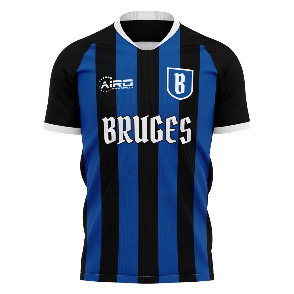 Club Brugge 2019-2020 Home Concept Shirt - Little Boys