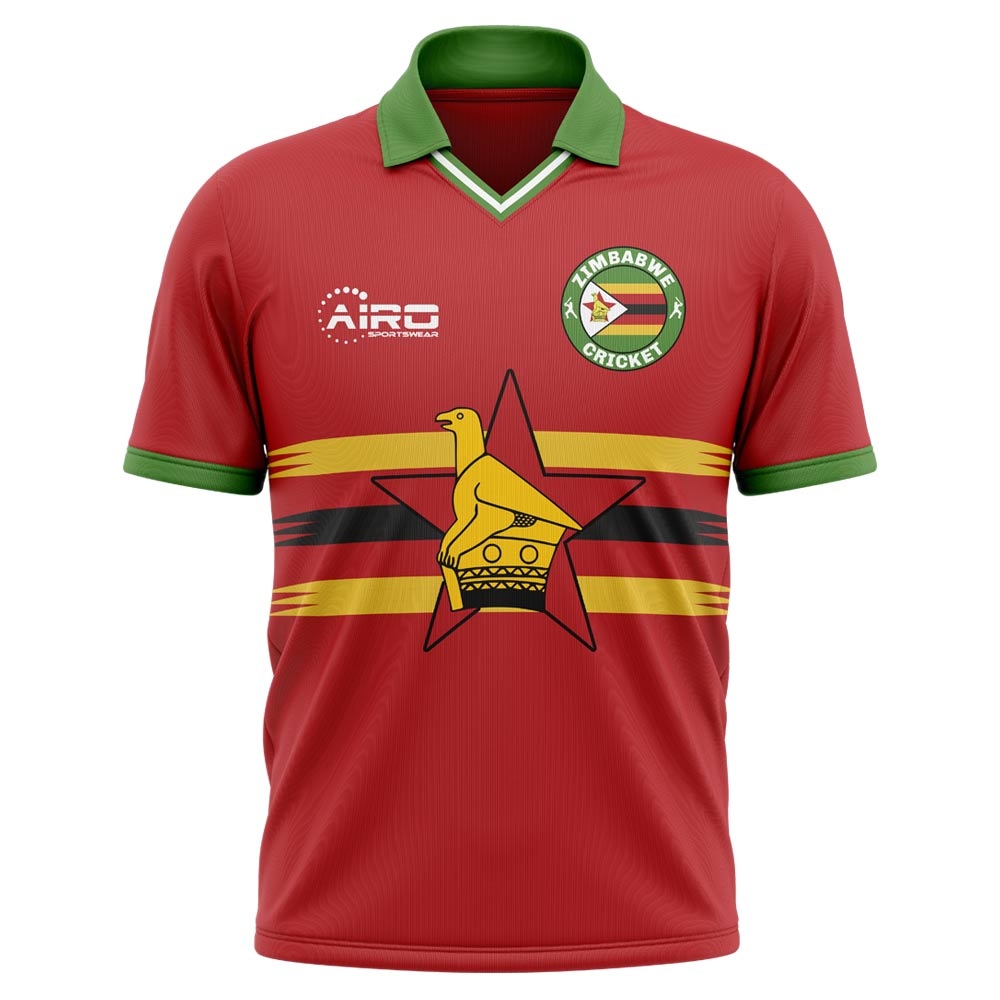 2025-2026 Zimbabwe Cricket Concept Shirt - Adult Long Sleeve