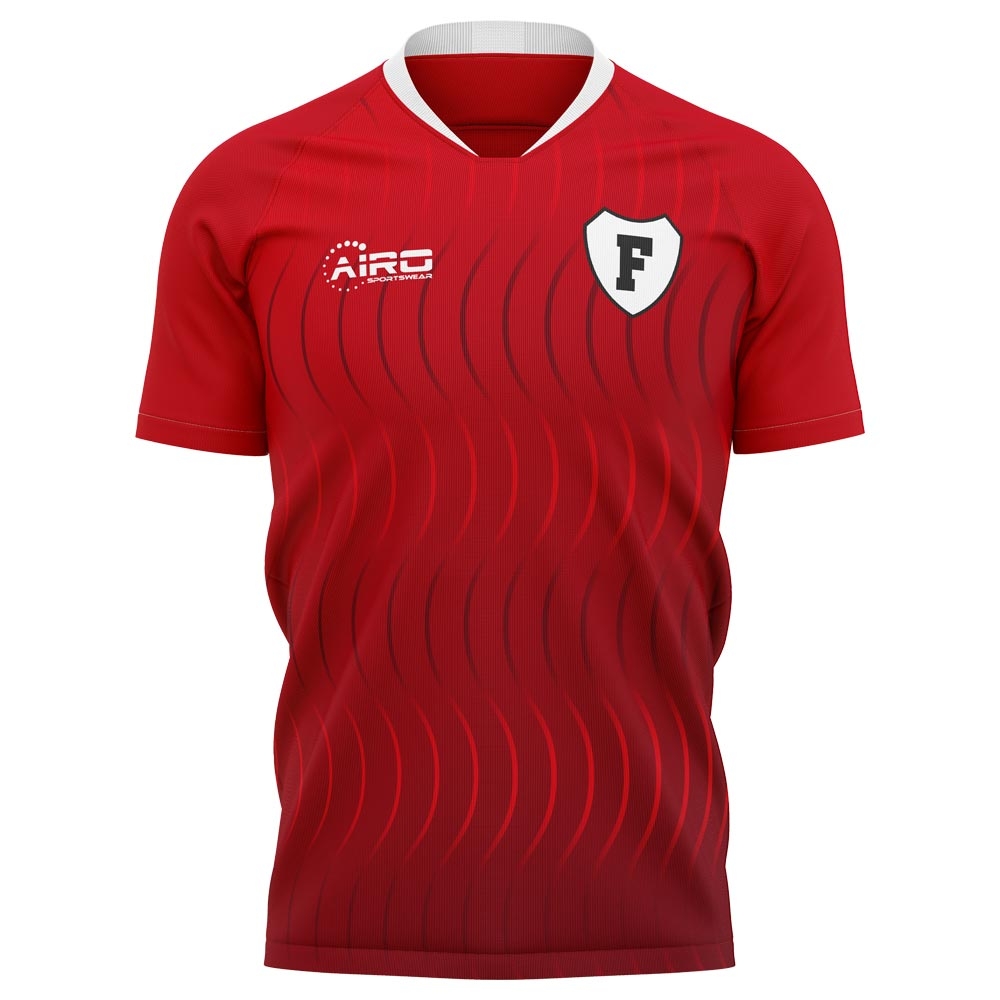 Fleetwood Town 2019-2020 Home Concept Shirt - Adult Long Sleeve