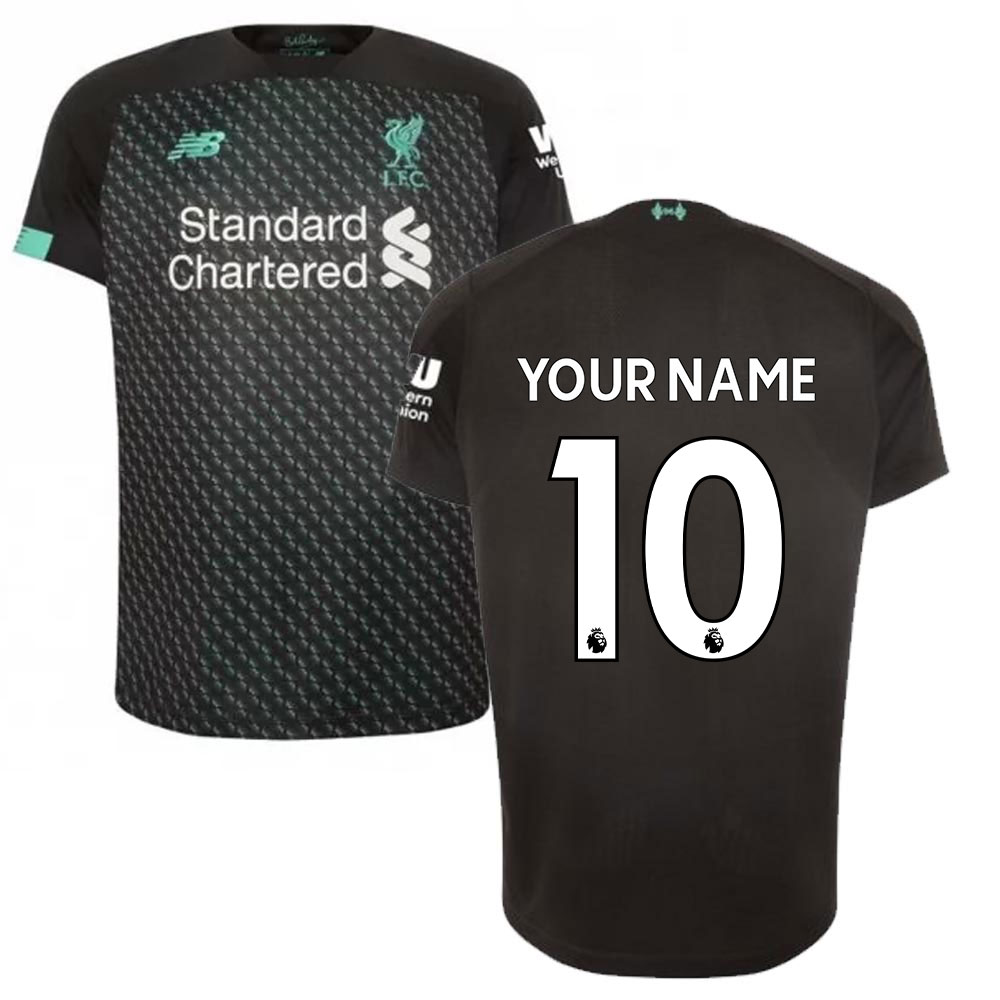 liverpool football shirt with name