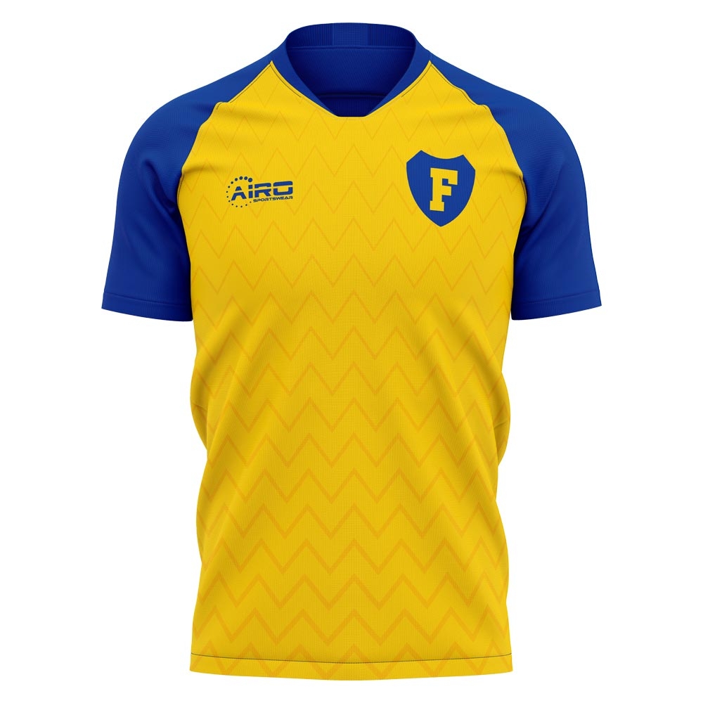 2025-2026 Frosinone Home Concept Football Shirt - Kids (Long Sleeve)