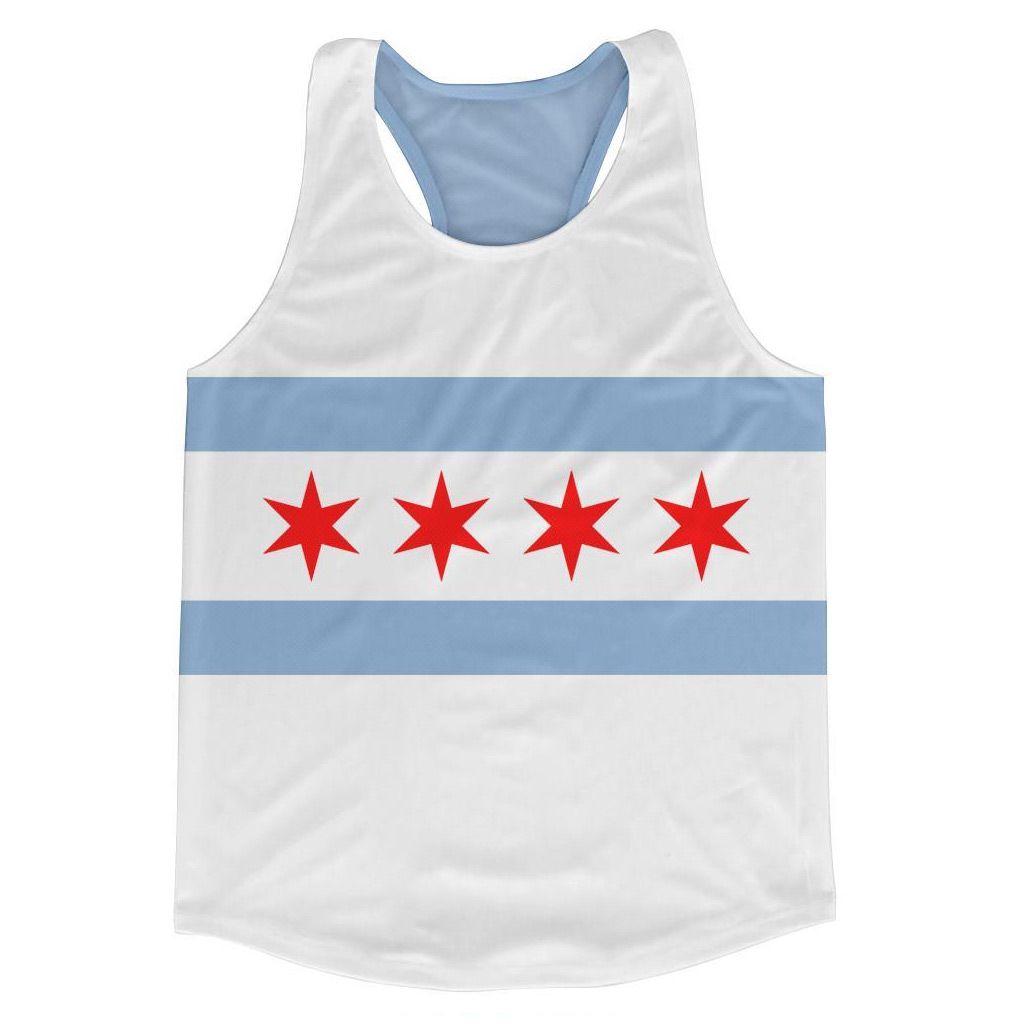 Chicago Flag Running Vest