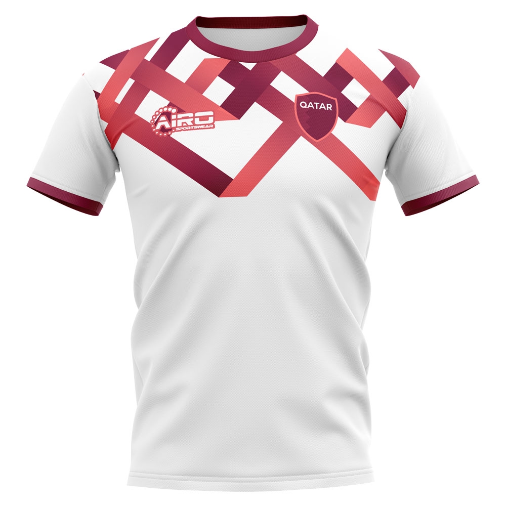 Qatar 2020-2021 Home Concept Shirt - Adult Long Sleeve