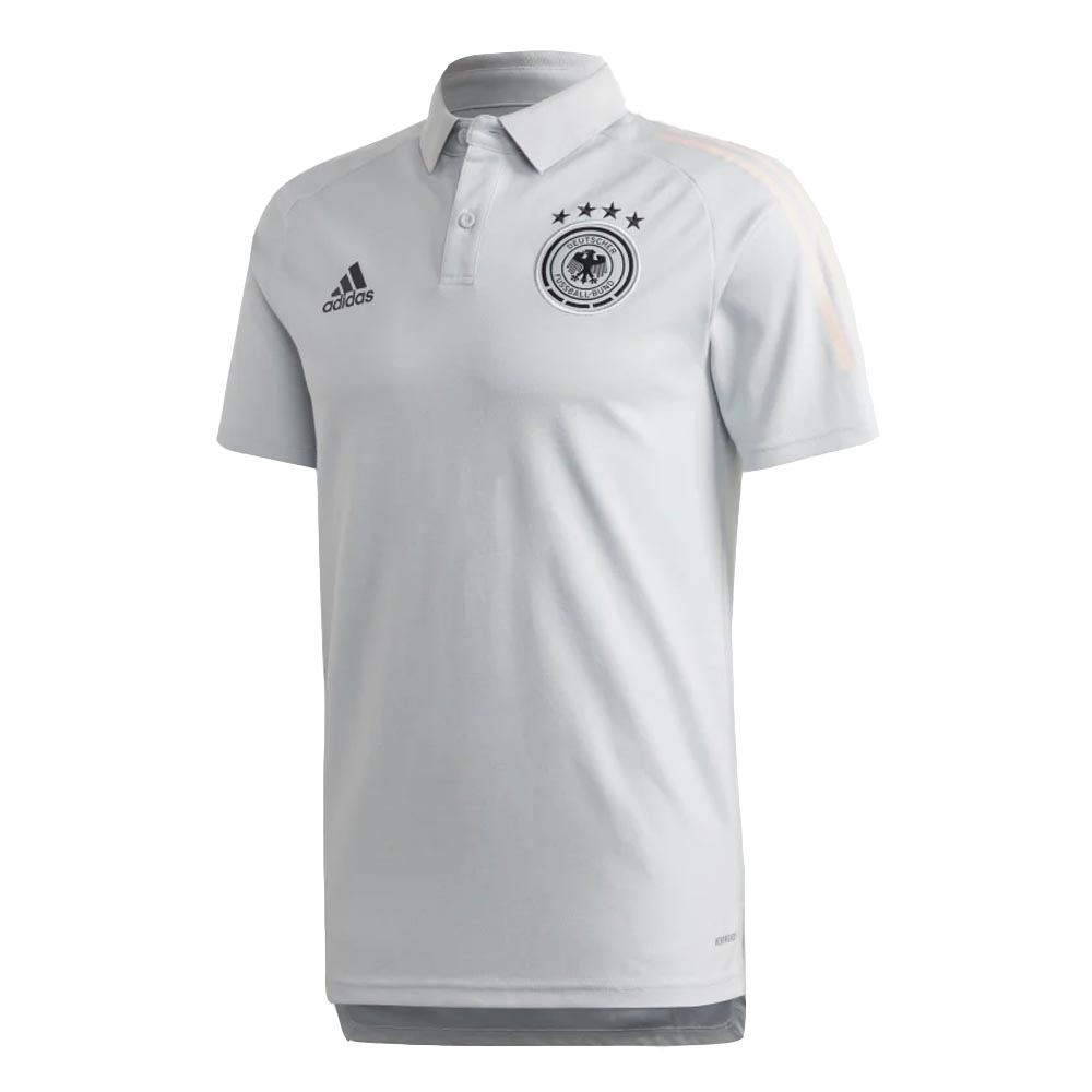 Germany 2020-2021 Polo Shirt (Clear Grey)