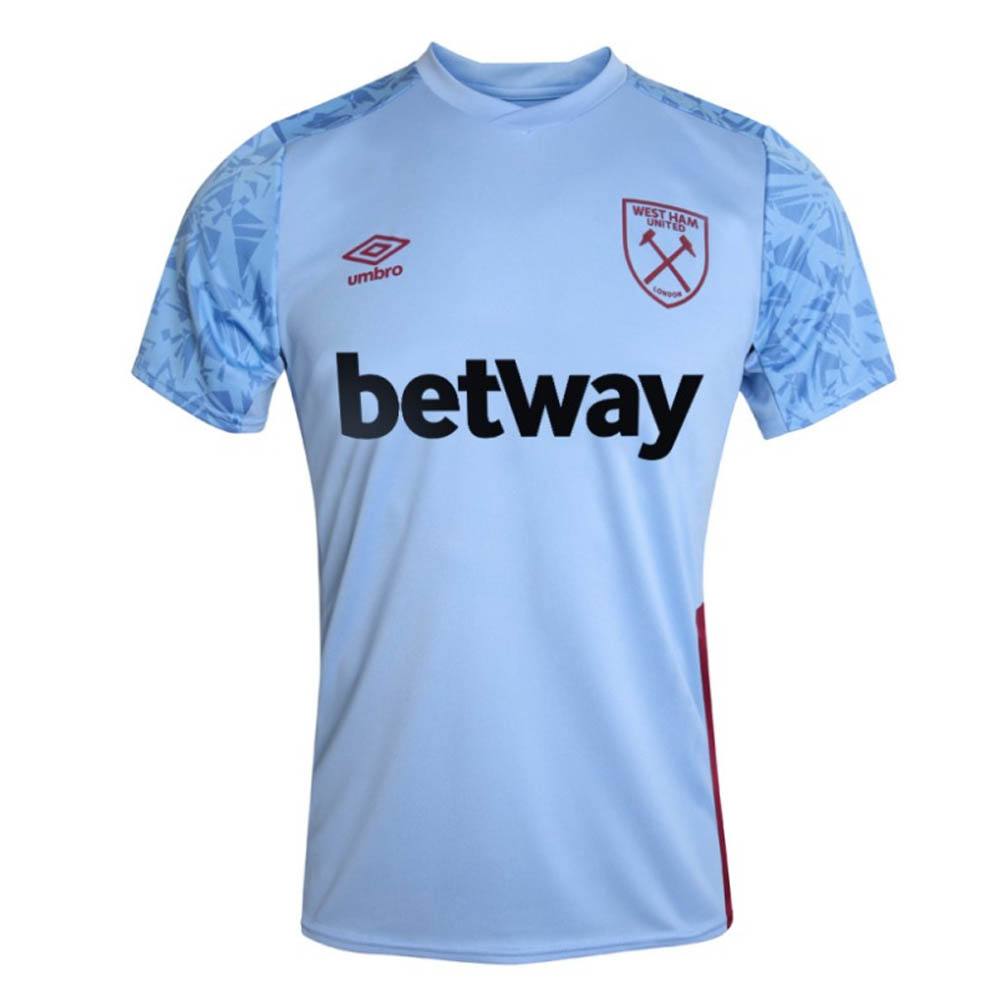2020 2021 West Ham Training Shirt Blue 92095u Jvb 44 60 Teamzo Com