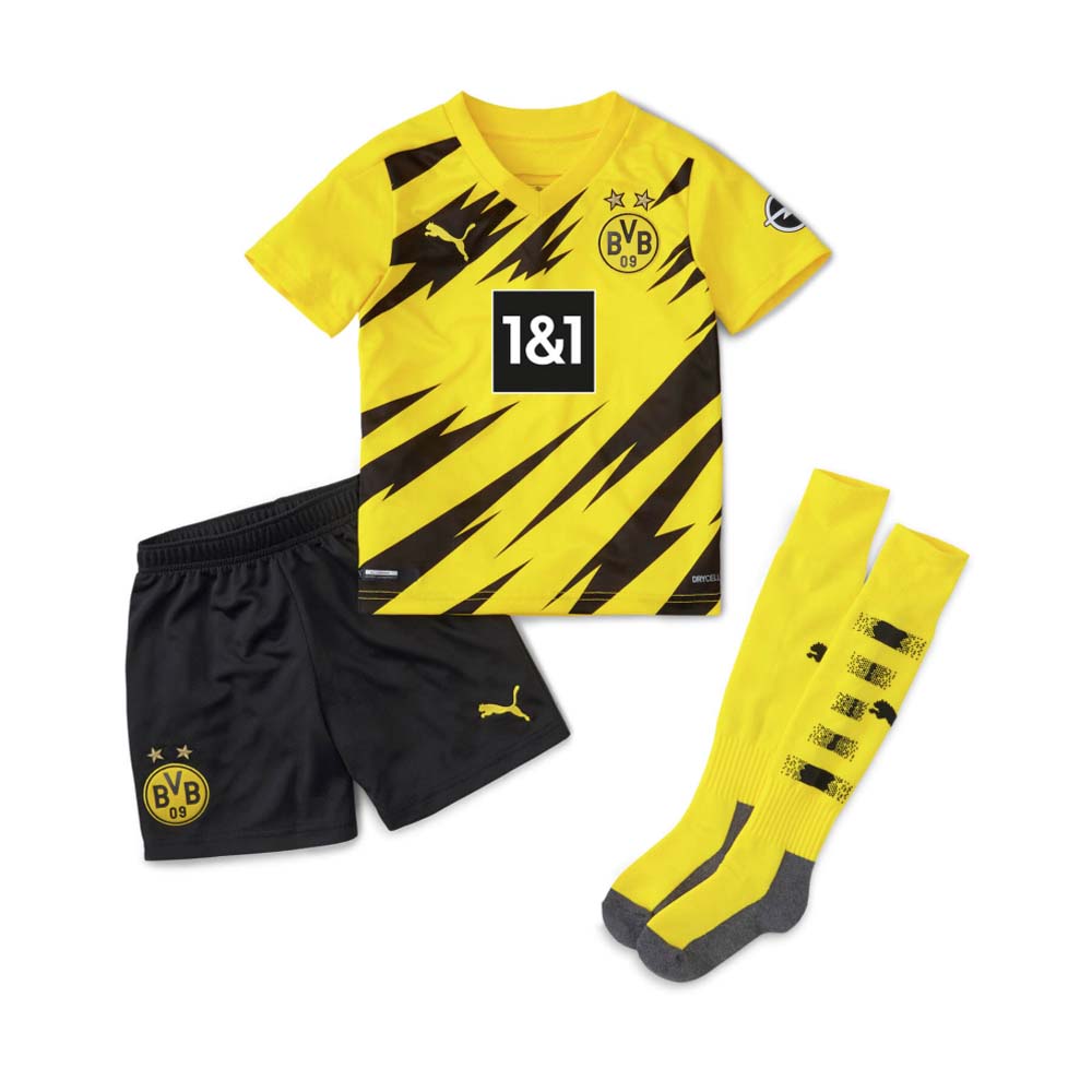 Borussia Dortmund 2020-2021 Home Mini Kit 75718101 - $61 ...