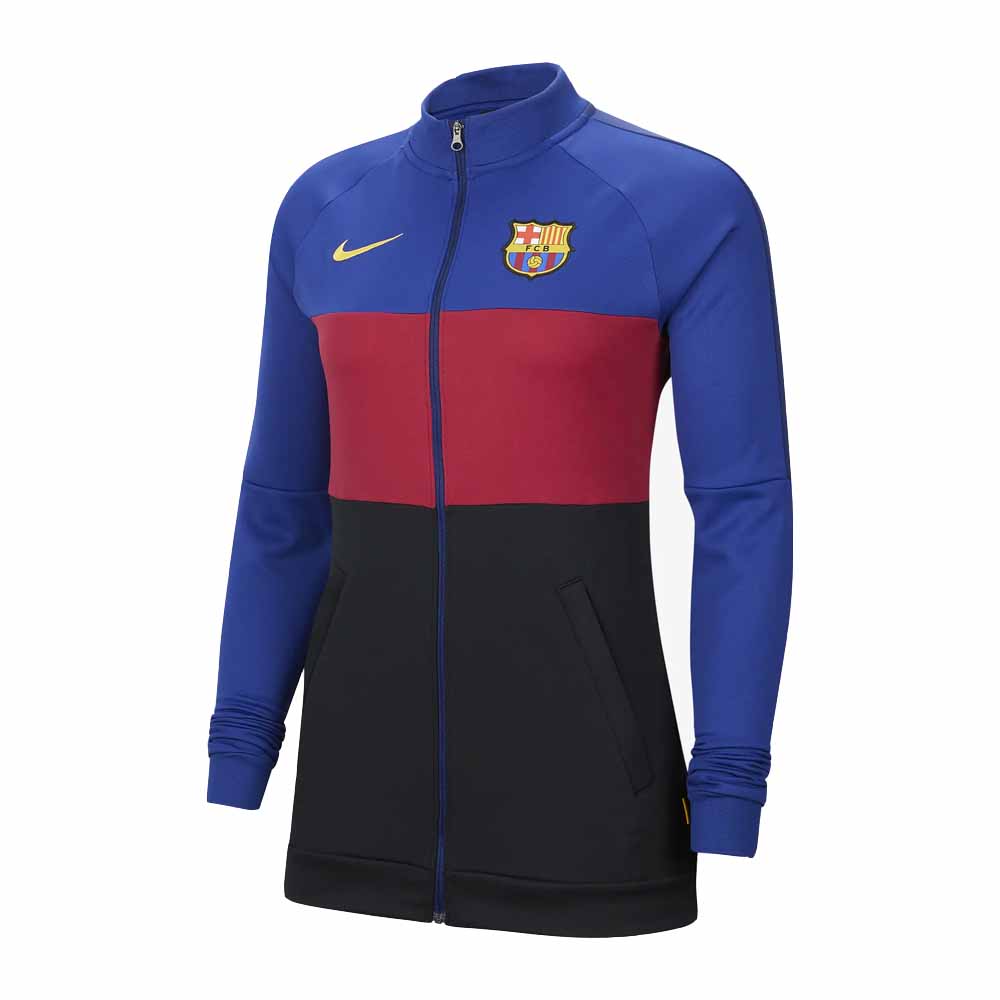 Barcelona 2020-2021-2018 I96 Jacket (Blue-Red) - Womens