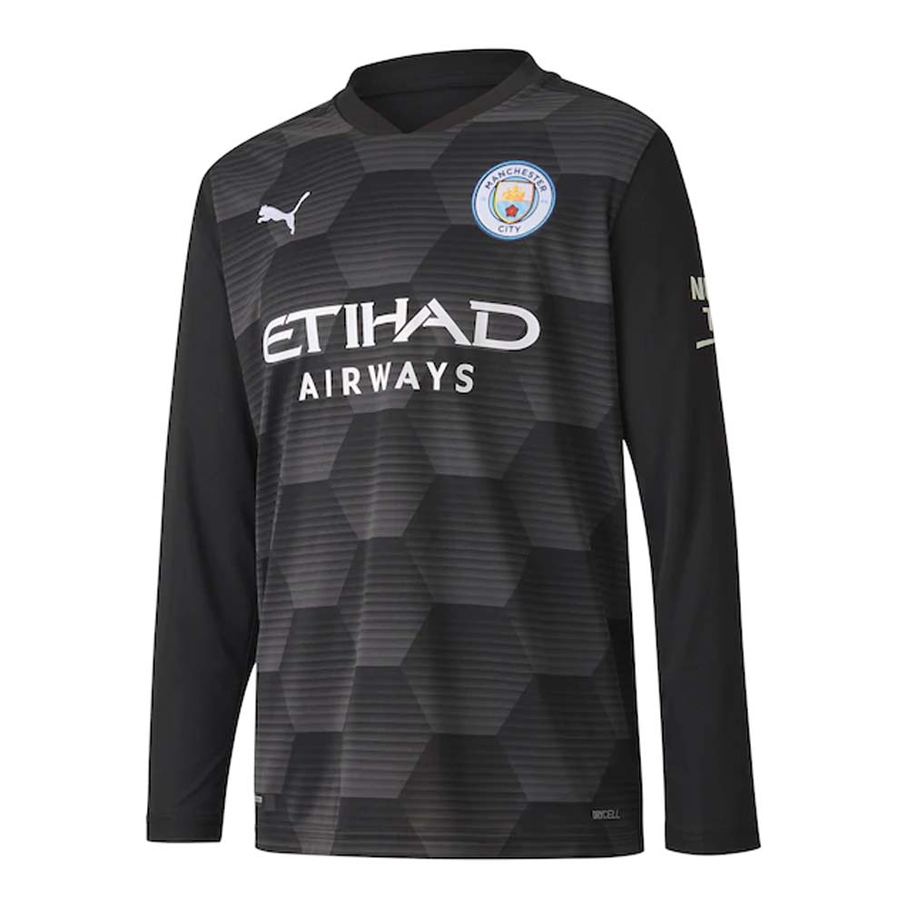 Man City 2020 2021 Home Goalkeeper Shirt Black Kids 75710320 72 84 Teamzo Com