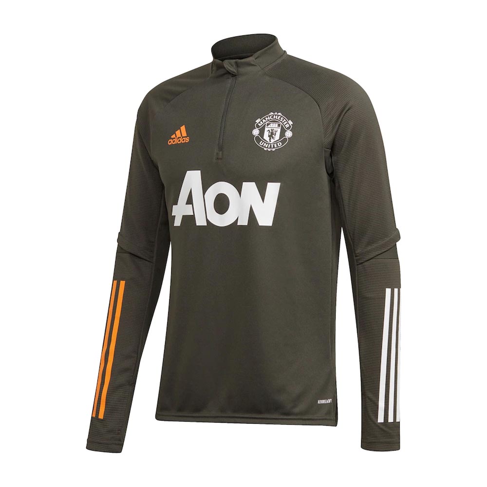 Man Utd 2020-2021 Training Top (Green)