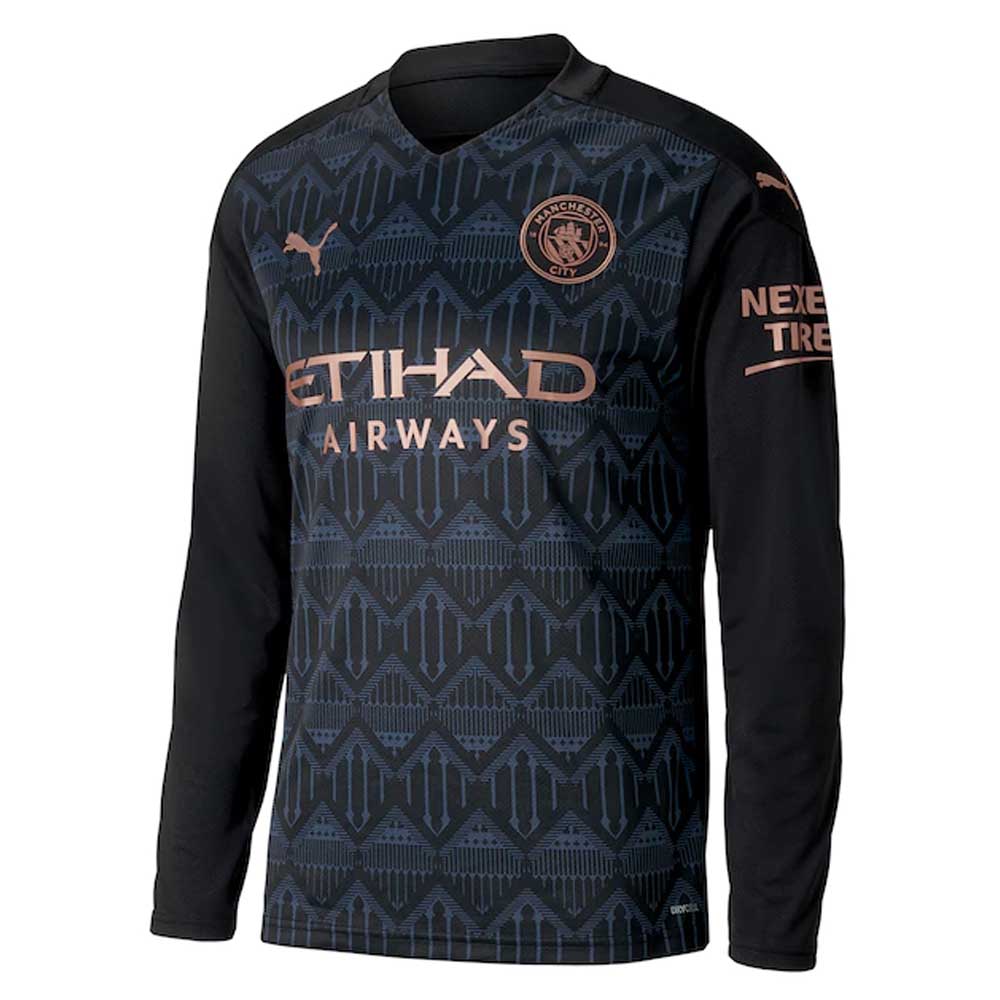 Manchester City 2020-2021 Away Long Sleeve Shirt