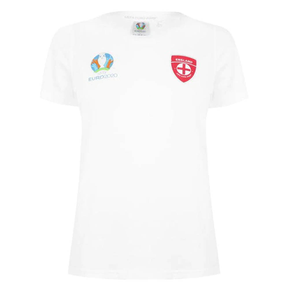 England 2021 Core T-Shirt (White) - Ladies