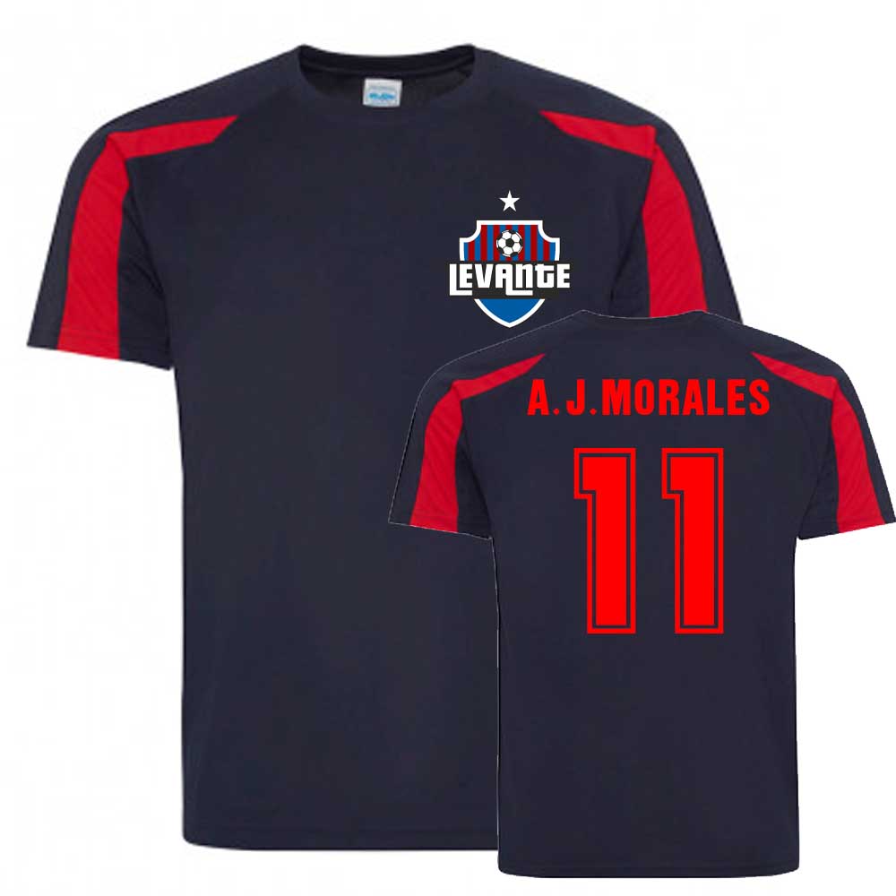 Jose Luis Moreales Levante Sports Training Jersey (Navy)