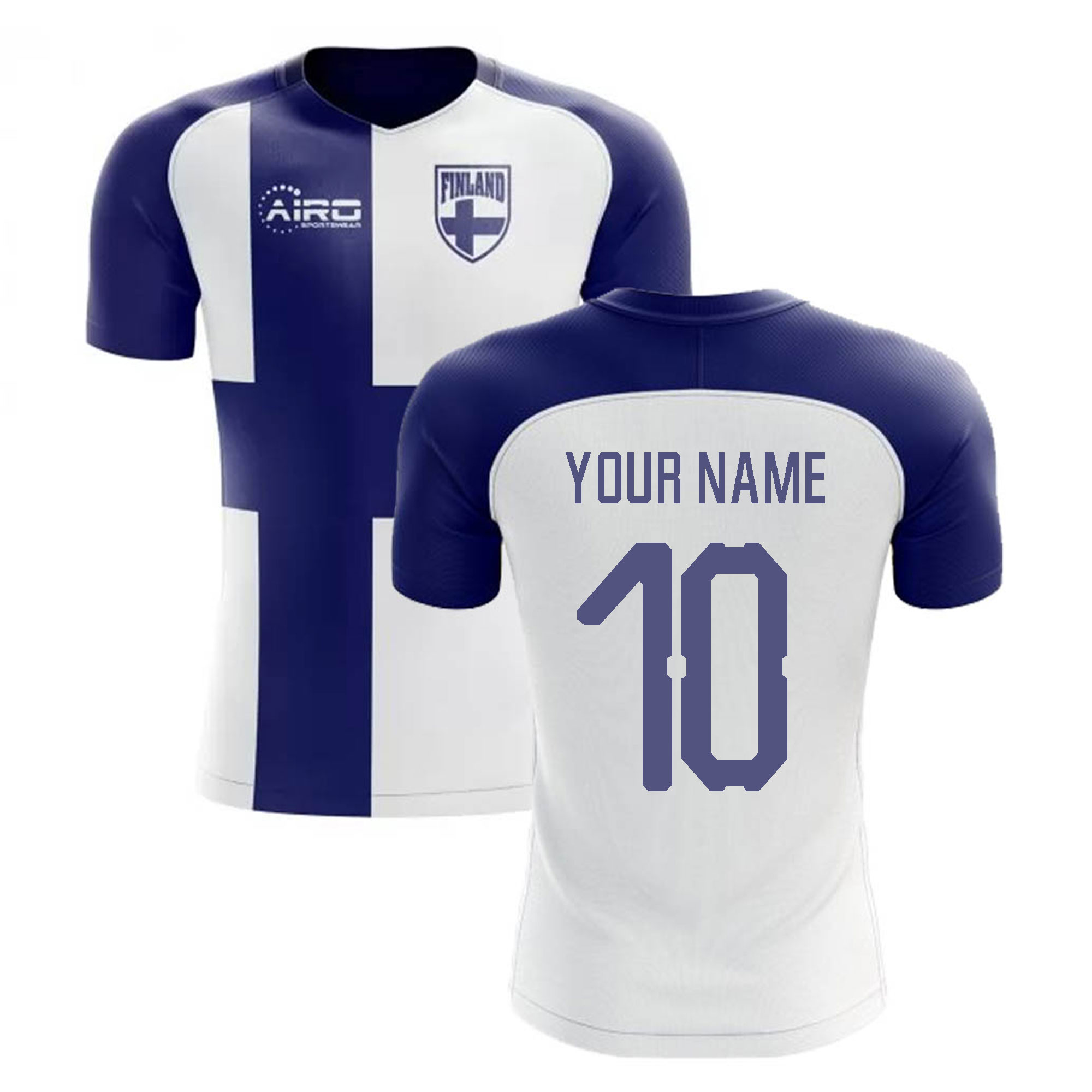 2023-2024 Finland Flag Concept Shirt (Your Name)