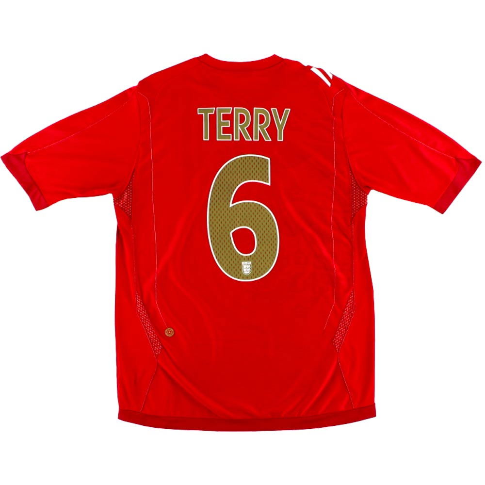 England 2006-08 Away Shirt (Terry #6) (Mint) (Mint)
