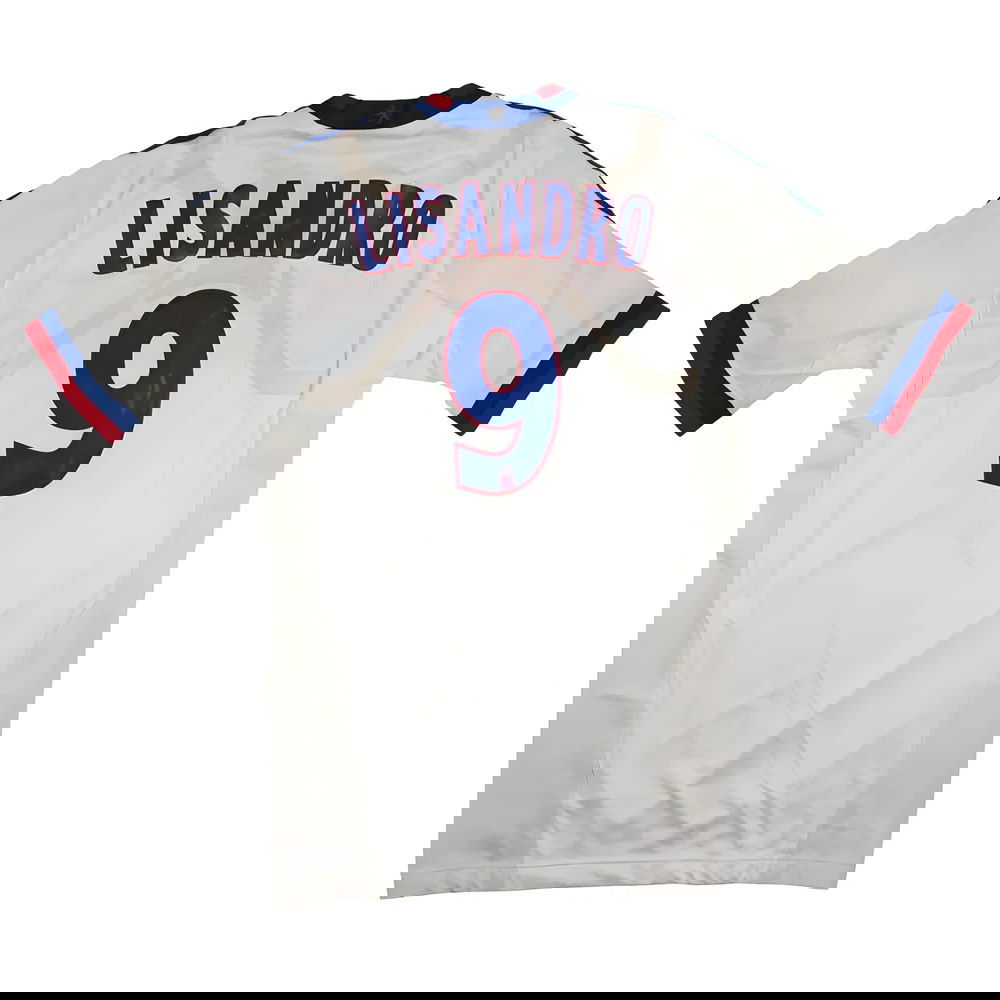 Lyon 2011-12 Player Issue Home Shirt (XL) Lisandro #9 (With Player Issue Bag) (Good)