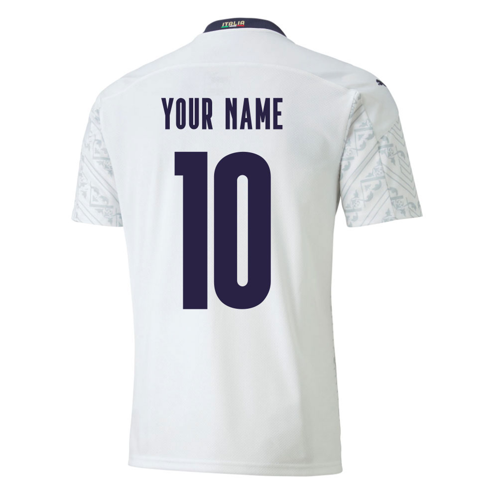 2020-2021 Italy Away Puma Football Shirt (Kids) (Your Name)