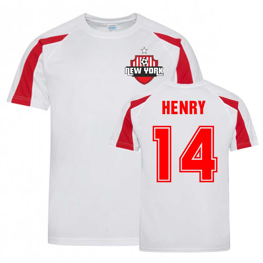 Thierry Henry New York Sports Training Jersey (White)