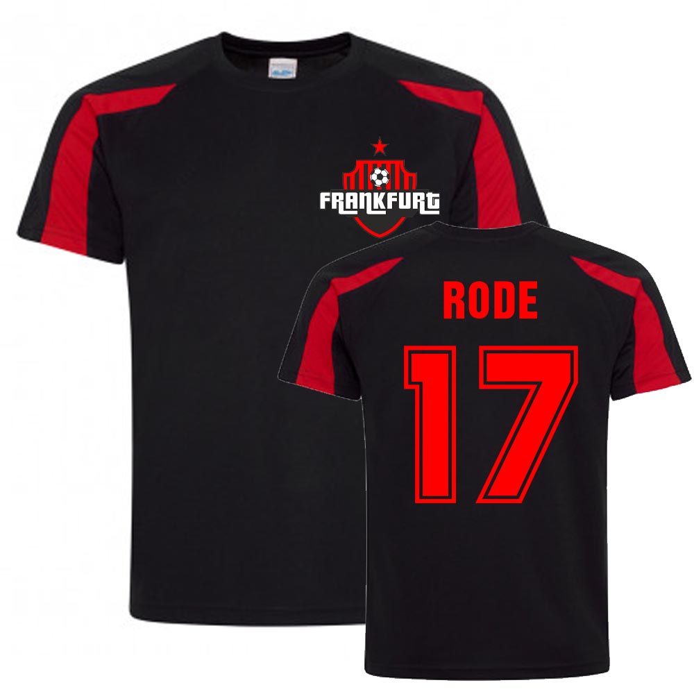 Sebastian Rode Frankfurt Sports Training Jersey (Black)