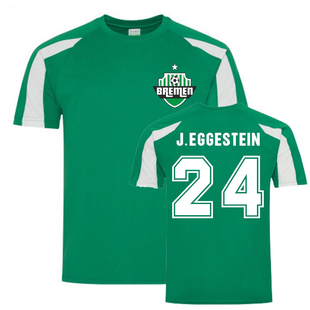 Johannes Eggestein Bremen Sports Training Jersey (Green)