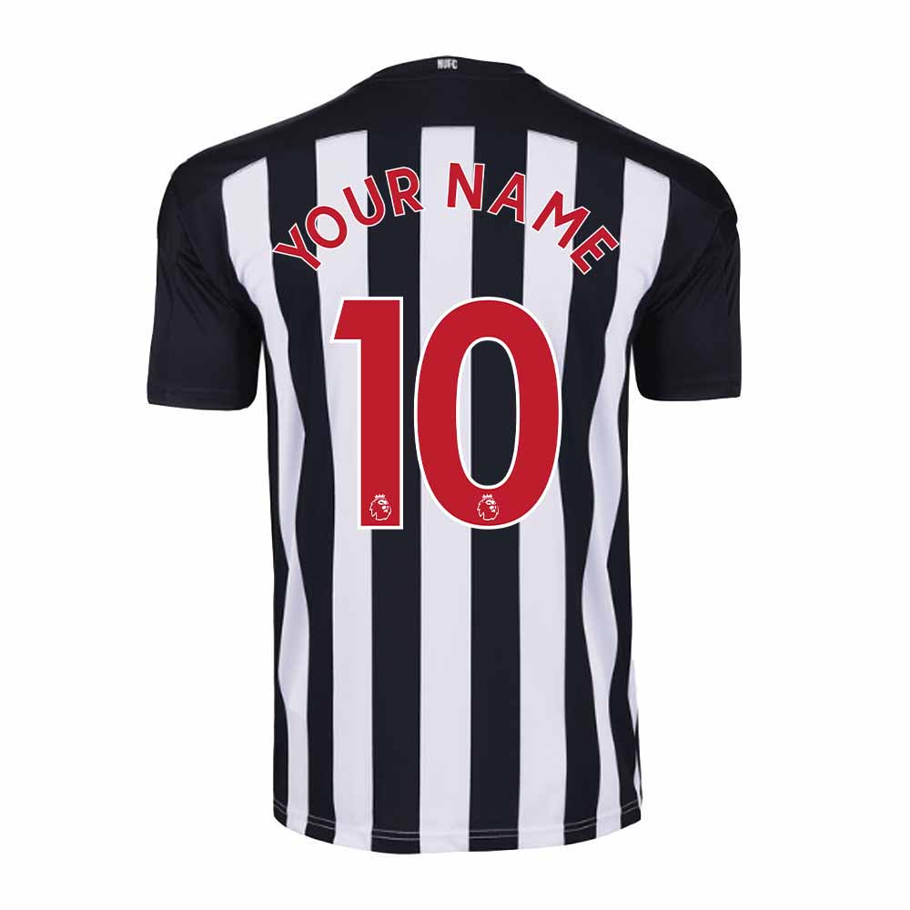 2020-2021 Newcastle Home Football Shirt (Kids) (Your Name)