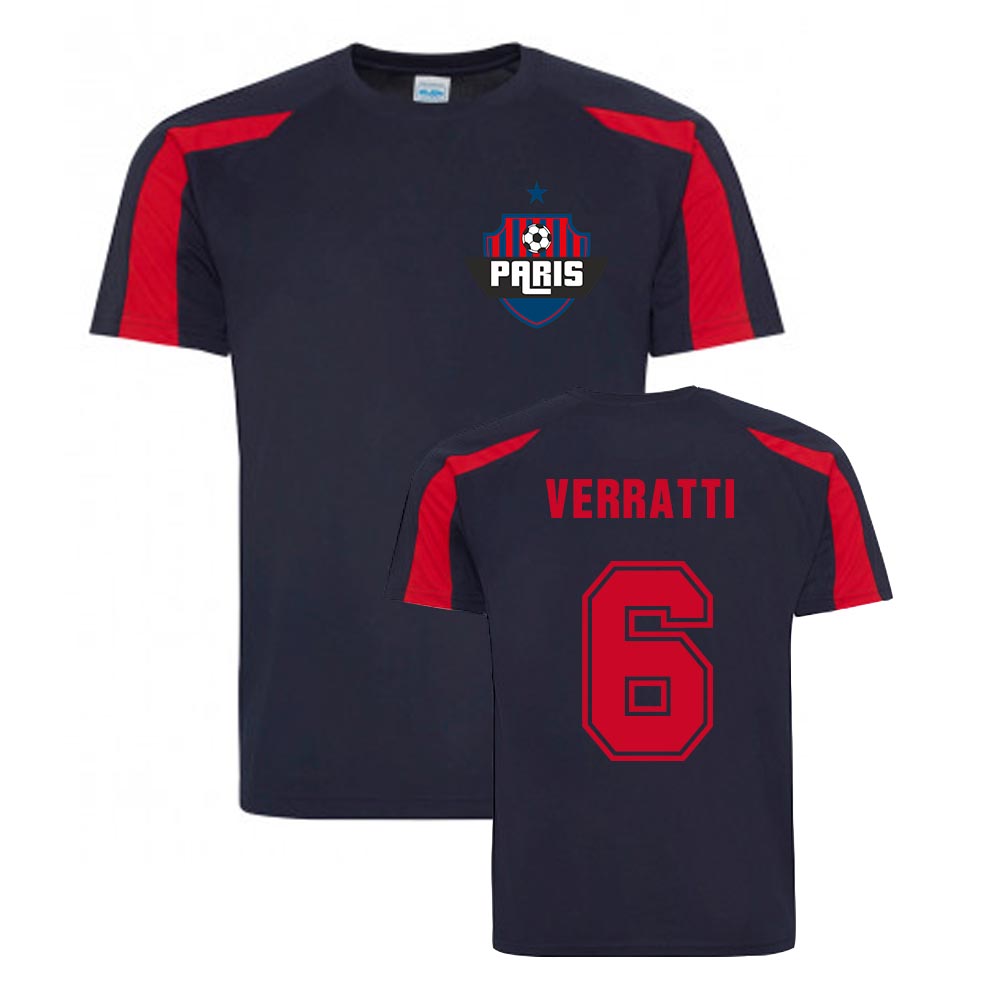 Marco Verratti Paris Sports Training Jersey (Navy)