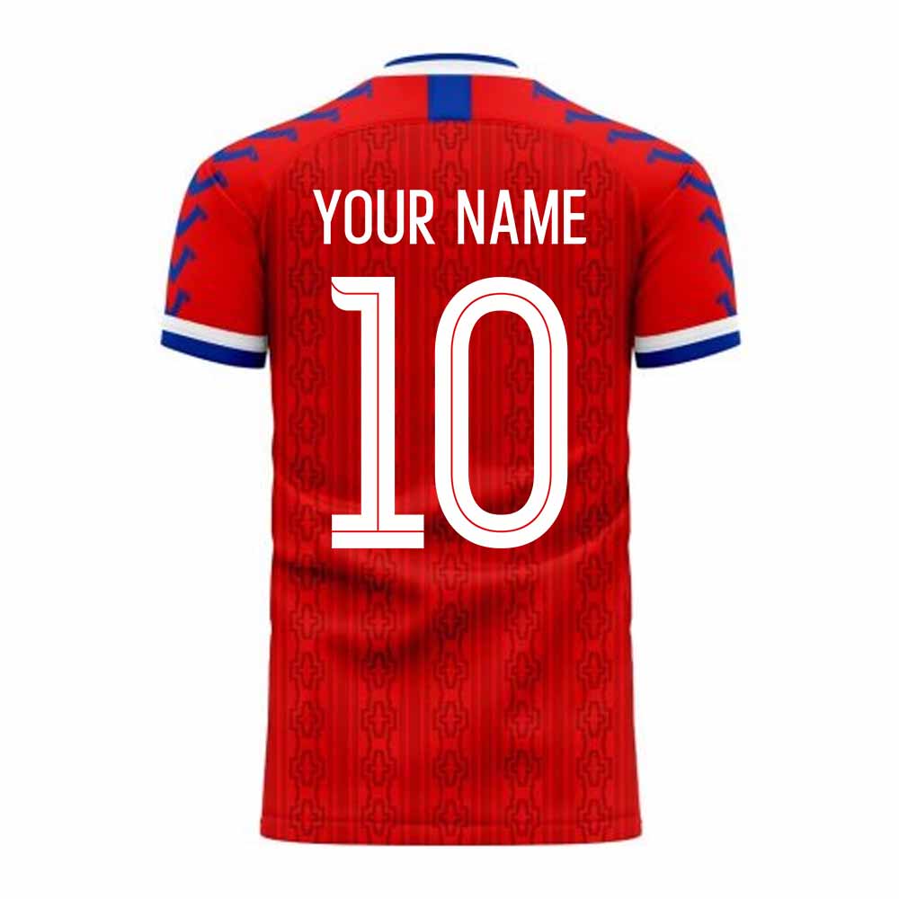 Chile 2024-2025 Home Concept Football Kit (Viper) (Your Name)